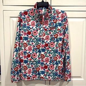 Vineyard Vines Floral Women's Top - Red, Blue, Green